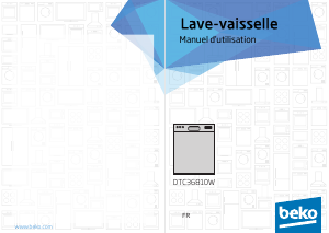 Mode d’emploi BEKO DTC36810W Lave-vaisselle