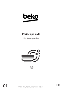 Priručnik BEKO DVS05024W Perilica posuđa