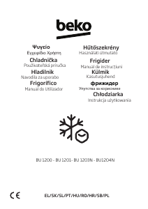 Instrukcja BEKO BU1204N Zamrażarka