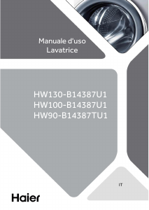 Manuale Haier HW130-B14387U1 Lavatrice