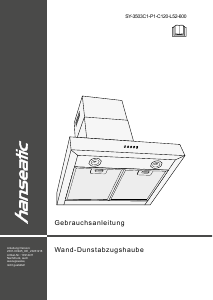 Bedienungsanleitung Hanseatic SY-3503C1-P1-C120-L52-600 Dunstabzugshaube