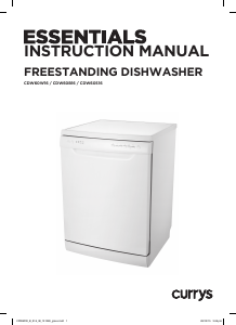 Handleiding Currys Essentials CDW60S16 Vaatwasser