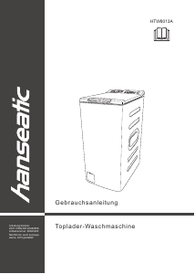 Bedienungsanleitung Hanseatic HTW8013A Waschmaschine