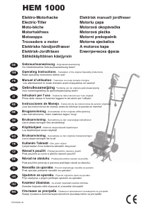 Priručnik Hurricane HEM 100 Kultivator