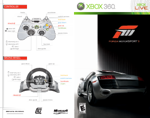 Manual Microsoft Xbox 360 Forza Motorsport 3