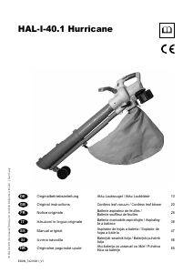 Mode d’emploi Hurricane HAL-I-40.1 Souffleur