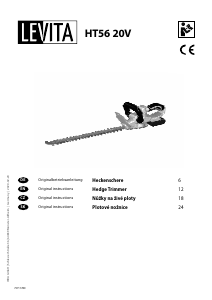 Bedienungsanleitung Levita HT56 Heckenschere