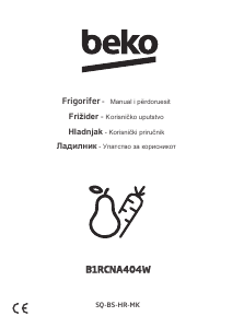 Manual BEKO B1RCNA404W Combina frigorifica