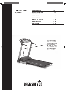 Handleiding Bremshey Treadline Scout Loopband