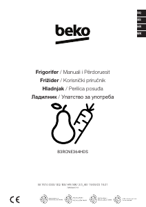 Priručnik BEKO B3RCNE364HDS Frižider – zamrzivač