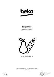 Manuale BEKO B3RCNE564HXB Frigorifero-congelatore