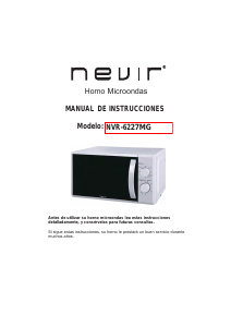 Manual Nevir NVR-6227MG Micro-onda