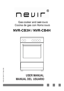 Manual de uso Nevir NVR-CB3H-TI Cocina