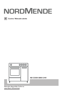 Manuale Nordmende ND COOK 6090 G NV Cucina