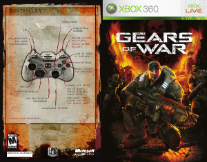Manual Microsoft Xbox 360 Gears of War