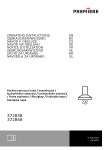 Manuál Premiere 372858 Odsavač par