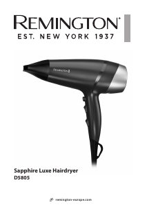 Посібник Remington CI5805 Sapphire Luxe Прилад для укладання волосся