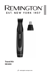 Brugsanvisning Remington NE3890 Travel Næsehårstrimmer