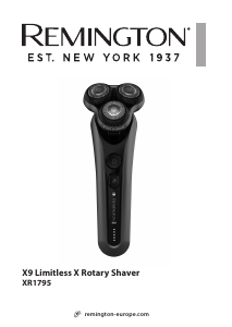 Handleiding Remington XR1795 X9 Limitless Scheerapparaat