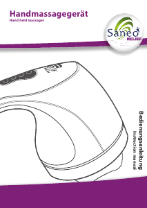 Bedienungsanleitung SaneoRELIEF ti0169 Massagegerät