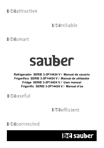 Manual Sauber SERIE 3-2P14424-V Fridge-Freezer
