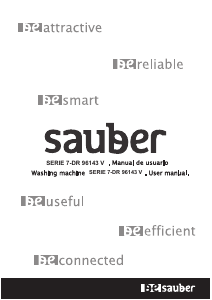 Manual de uso Sauber SERIE 7-DR96143V Lavasecadora