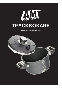 Bruksanvisning AMT L-22TK Tryckkokare