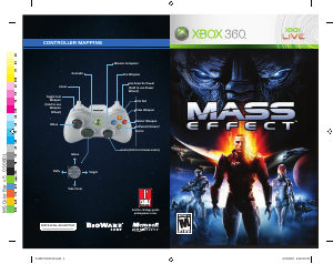 Manual Microsoft Xbox 360 Mass Effect