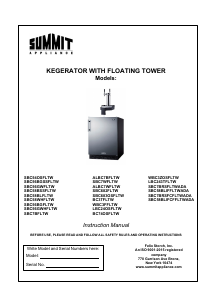 Handleiding Summit SBC7BRSFLTWCFADALHD Tapsysteem