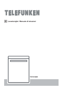 Manuale Telefunken TKYX15SW Lavastoviglie