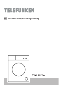 Bedienungsanleitung Telefunken TF-WM-0541T9A Waschmaschine