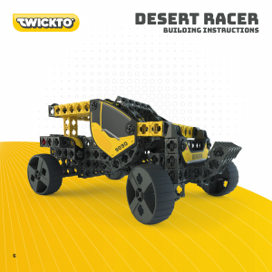 Handleiding Twickto set Vehicles Desert racer