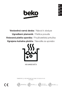 Priručnik BEKO HII 64400 MTX Ploča za kuhanje