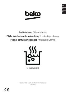 Handleiding BEKO HII64206F2MT Kookplaat