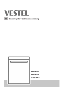 Bedienungsanleitung Vestel SV6S25WE Geschirrspüler