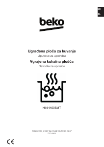 Priročnik BEKO HII64400SMT Grelna plošča