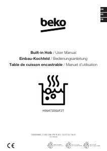 Manual BEKO HII64720SUF2T Hob