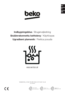 Brugsanvisning BEKO HIXI 84700 UF Kogesektion