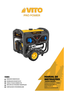 Manual de uso Vito VIG55 Generador