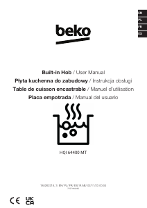 Manual de uso BEKO HQI 64400 MT Placa