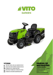 Manual de uso Vito VITCRH86 Cortacésped