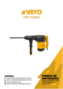 Mode d’emploi Vito VIMPDM840 Perforateur