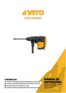 Manual Vito VIMPDBM1048 Rotary Hammer