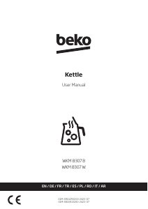 Bedienungsanleitung BEKO WKM 8307 B Wasserkocher