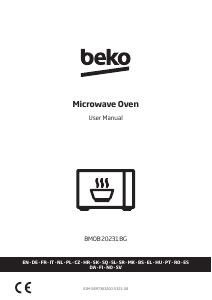 Brugsanvisning BEKO BMOB 20231 BG Mikroovn