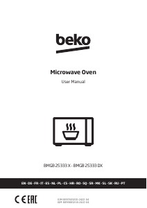 Прирачник BEKO MGB 25333 X Микробранова печка