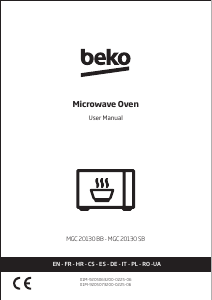 Посібник BEKO MGC20130BB Мікрохвильова піч