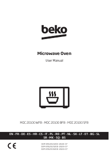Прирачник BEKO MOC20100B Микробранова печка
