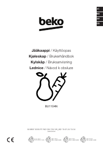 Manuál BEKO BU1104N Lednice