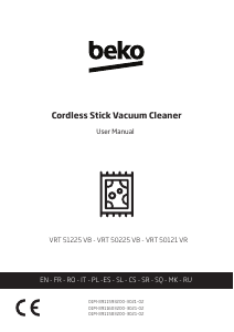 Прирачник BEKO VRT 51225 VB Правосмукалка